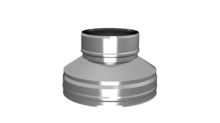 Переходник ф 250х200, Оц/0,5мм, h=180мм