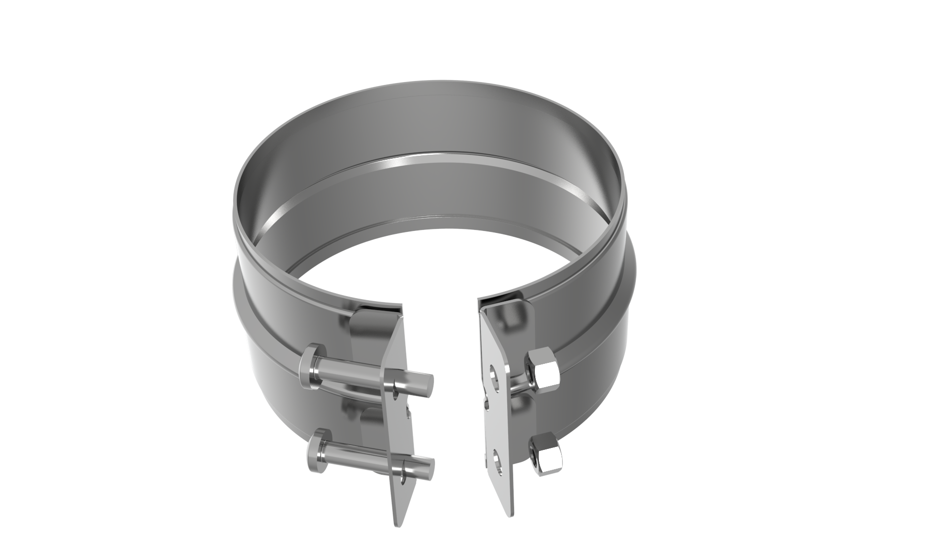 Хомут обжимной, ф 280, AISI 439/1,0мм, h=60мм